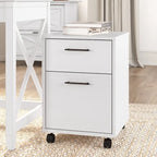 Key West 2 Drawer Mobile File Cabinet by Bush Furniture