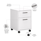 Caisson de classement mobile 2 tiroirs par Furniture