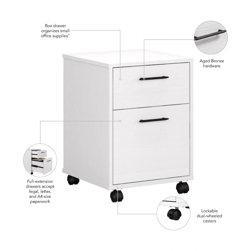 Caisson de classement mobile 2 tiroirs par Furniture