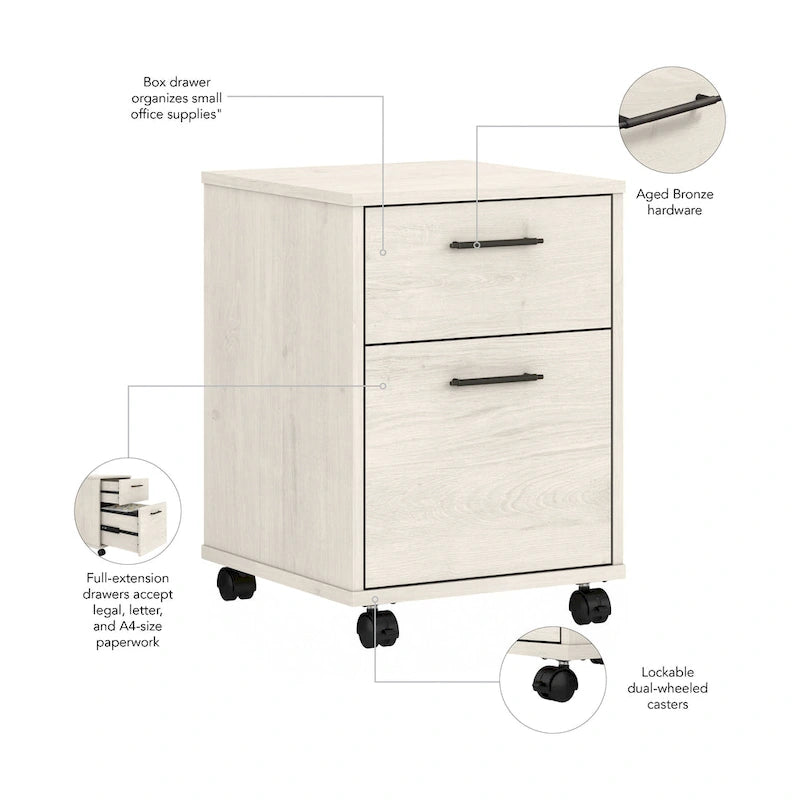 Caisson de classement mobile 2 tiroirs par Furniture