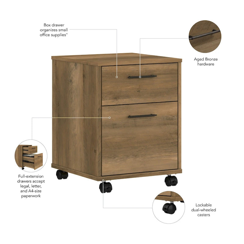 Caisson de classement mobile 2 tiroirs par Furniture