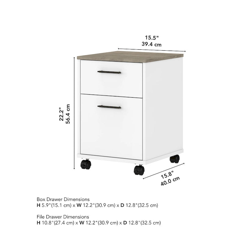 Caisson de classement mobile 2 tiroirs par Furniture