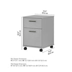 Caisson de classement mobile 2 tiroirs par Furniture