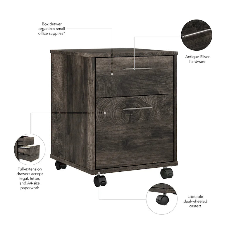 Caisson de classement mobile 2 tiroirs par Furniture