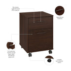 Caisson de classement mobile 2 tiroirs par Furniture