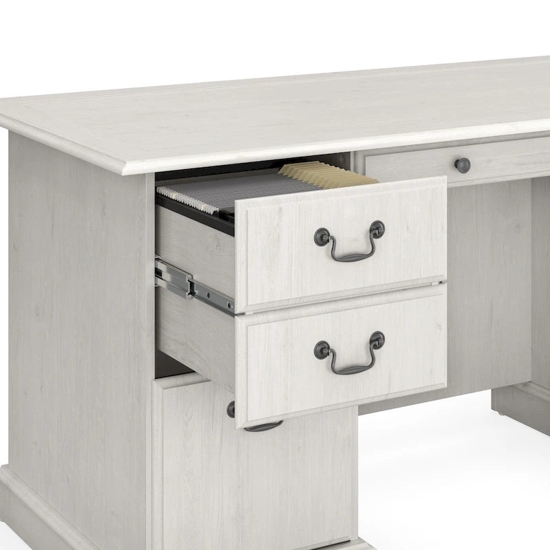 Bureau de direction avec tiroirs et rangement