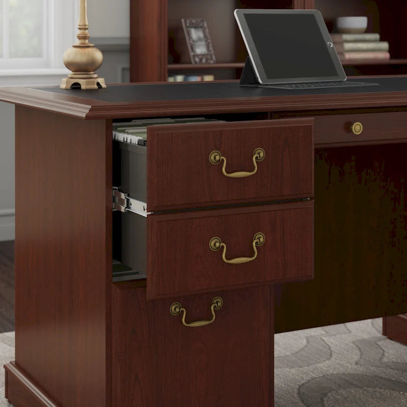Bureau de direction avec tiroirs et rangement