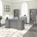 Bureau de direction avec tiroirs et rangement