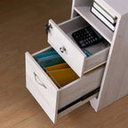 Bureau d'ordinateur d'angle de 59 pouces de style transitionnel avec US