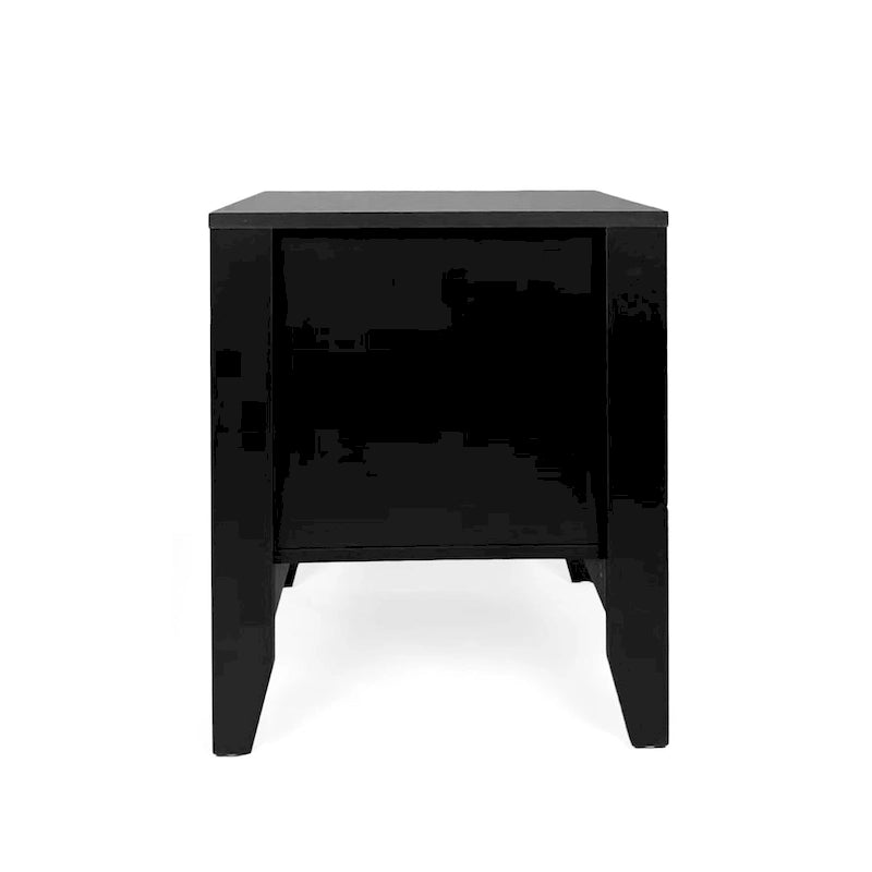 Table de chevet en bois avec tiroir (Lot de 2)