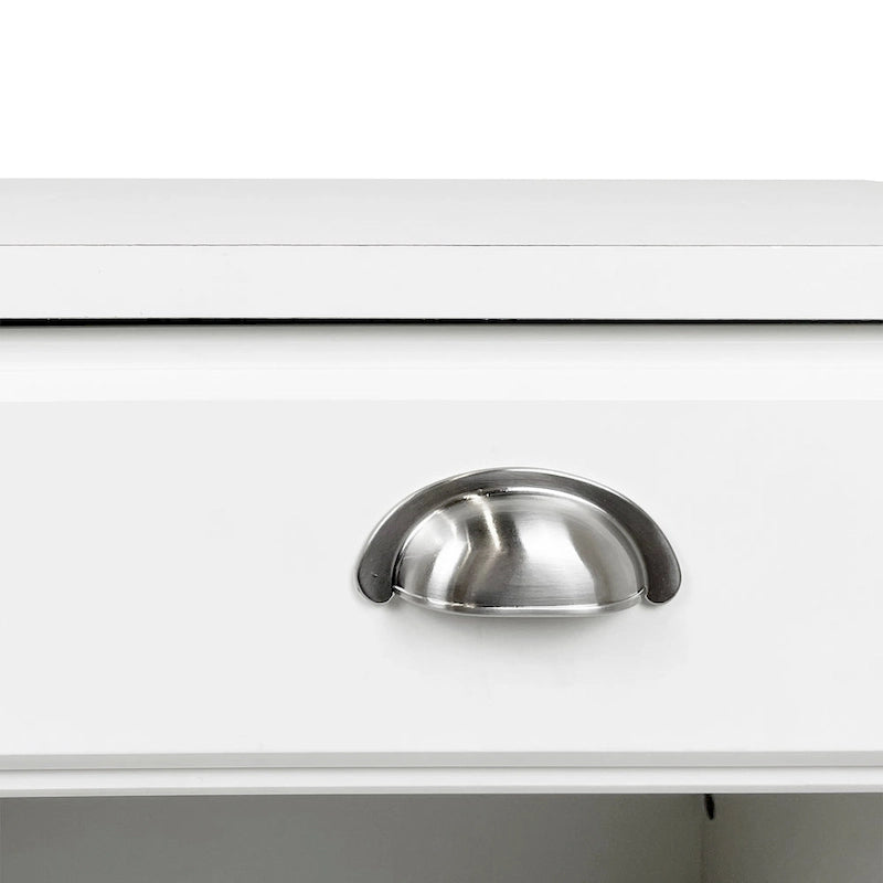 Table de chevet en bois avec tiroir (Lot de 2)