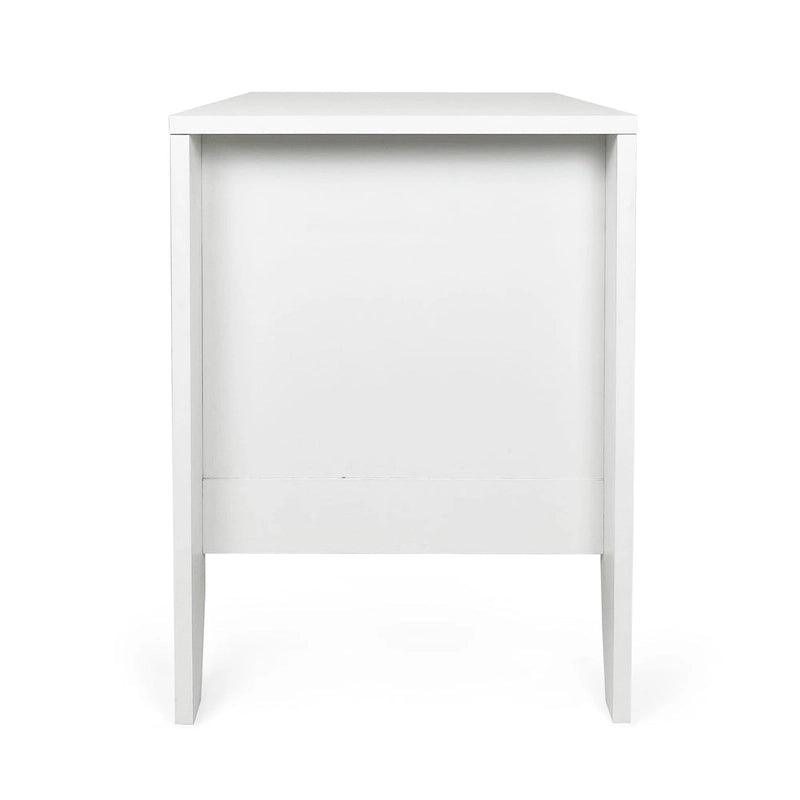 Table de chevet en bois avec tiroir (Lot de 2)