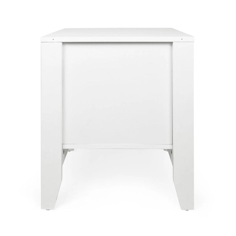 Table de chevet en bois avec tiroir (Lot de 2)