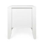 Table de chevet en bois avec tiroir (Lot de 2)
