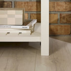 Table de chevet rustique à un tiroir, lot de 2