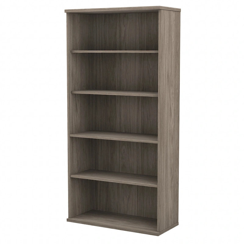 Bibliothèque hybride haute à 5 étagères