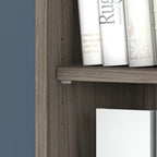 Bibliothèque hybride haute à 5 étagères