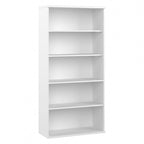 Bibliothèque hybride haute à 5 étagères