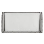 Lit de repos en velours gris