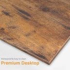 Bureau d'angle en L moderne avec petite table - S.O.