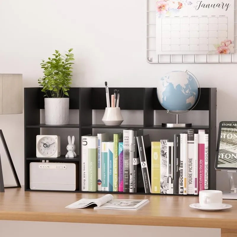 Étagère de rangement de bureau multi-compartiments pour la maison et la salle de bain