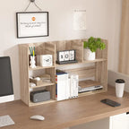 Étagère de rangement de bureau multi-compartiments pour la maison et la salle de bain