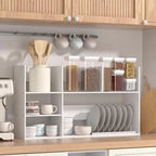 Étagère de rangement de bureau multi-compartiments pour la maison et la salle de bain