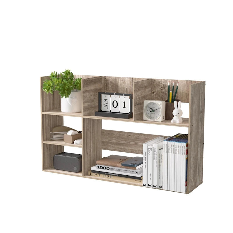 Étagère de rangement de bureau multi-compartiments pour la maison et la salle de bain