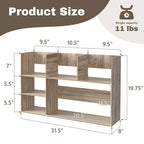 Étagère de rangement de bureau multi-compartiments pour la maison et la salle de bain