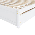 Lit double avec lit gigogne simple et 2 tiroirs
