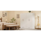 Armoire penderie avec tiroir 31,5L x 66,9H po Noir, Blanc