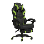 Chaise Gaming - Chaise Gaming avec Repose-pieds, Chaise de Bureau Ergonomique