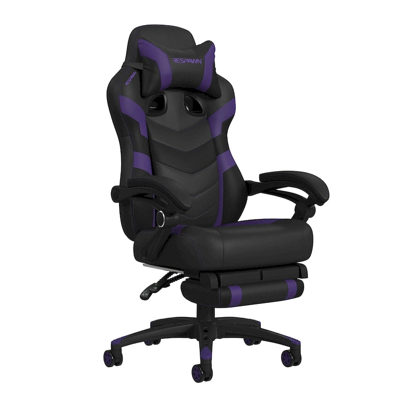 Chaise Gaming - Chaise Gaming avec Repose-pieds, Chaise de Bureau Ergonomique