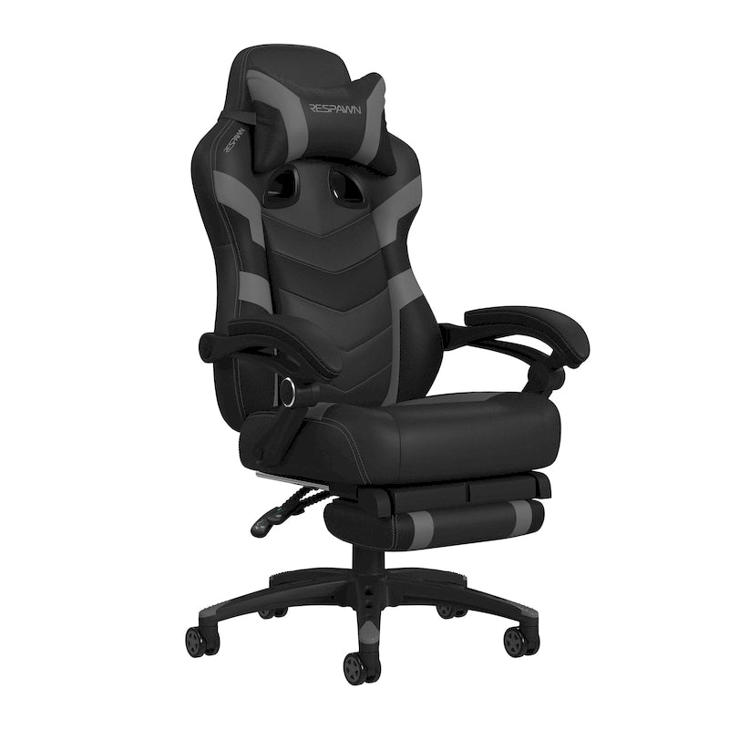 Chaise Gaming - Chaise Gaming avec Repose-pieds, Chaise de Bureau Ergonomique