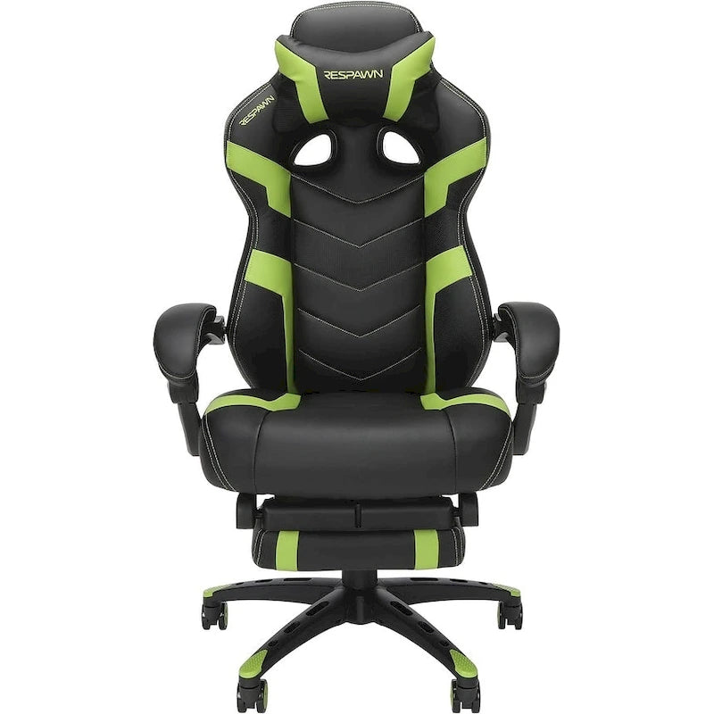 Chaise Gaming - Chaise Gaming avec Repose-pieds, Chaise de Bureau Ergonomique