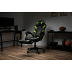 Chaise Gaming - Chaise Gaming avec Repose-pieds, Chaise de Bureau Ergonomique