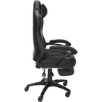 Chaise Gaming - Chaise Gaming avec Repose-pieds, Chaise de Bureau Ergonomique