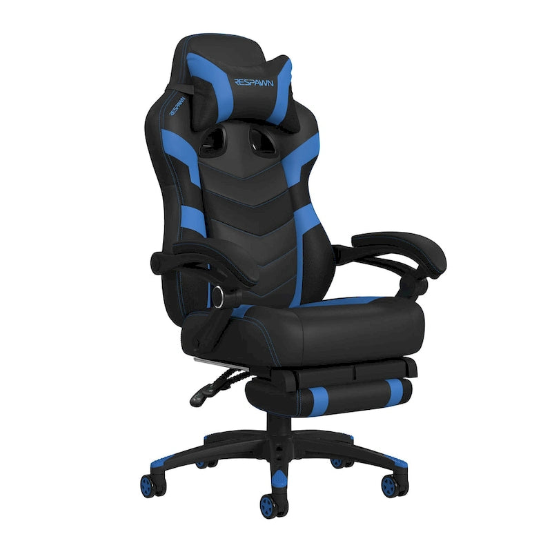Chaise Gaming - Chaise Gaming avec Repose-pieds, Chaise de Bureau Ergonomique