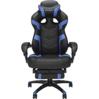Chaise Gaming - Chaise Gaming avec Repose-pieds, Chaise de Bureau Ergonomique