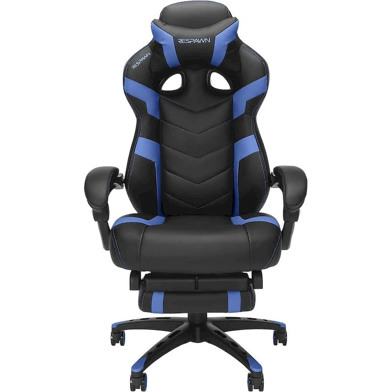 Chaise Gaming - Chaise Gaming avec Repose-pieds, Chaise de Bureau Ergonomique