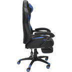 Chaise Gaming - Chaise Gaming avec Repose-pieds, Chaise de Bureau Ergonomique