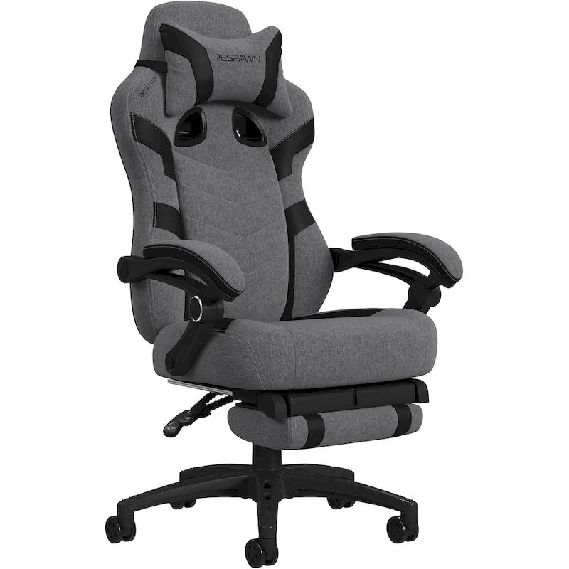 Chaise Gaming - Chaise Gaming avec Repose-pieds, Chaise de Bureau Ergonomique